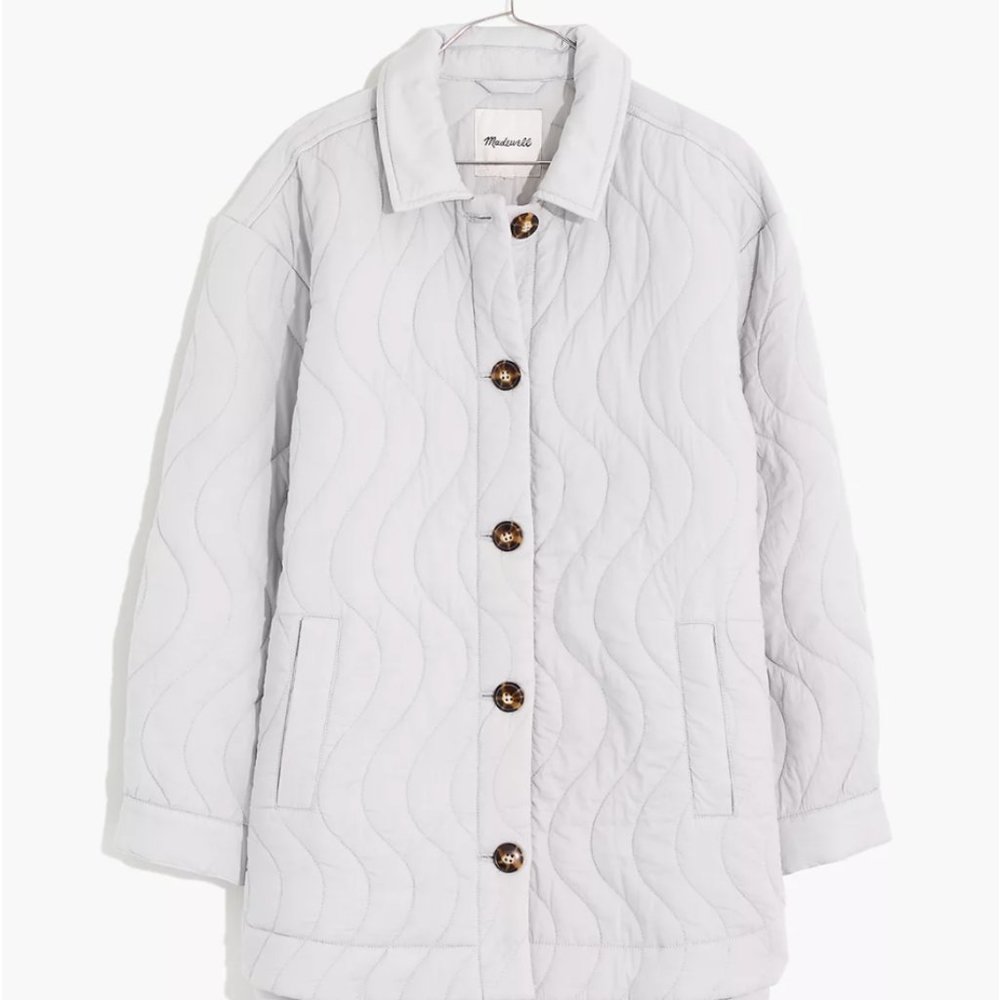 Madewell Quilted Belrose Shirt-Jacket